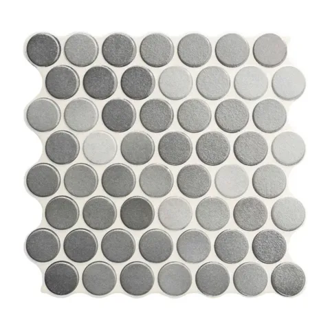 Circle Glossy Grey 30,9×30,9