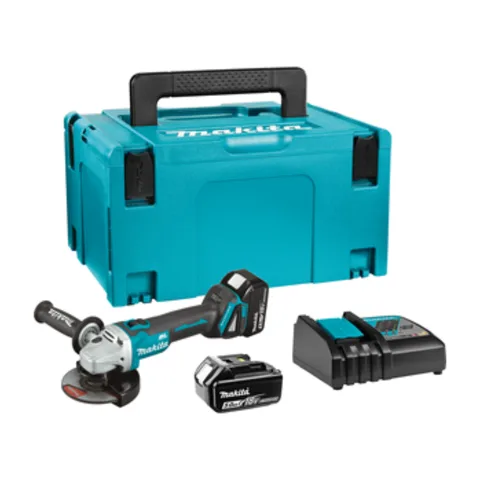 Makita Akumulatorska ugaona brusilica, DGA504RTJ