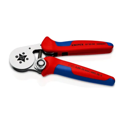 Knipex – Samopodešavajuća klešta za hilzne, 0,08 – 16 mm² – 97 55 04