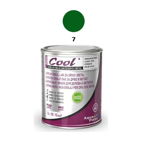 COOL-AKRILNI EMAJL LAK 0.65L-SVETLO ZELENI