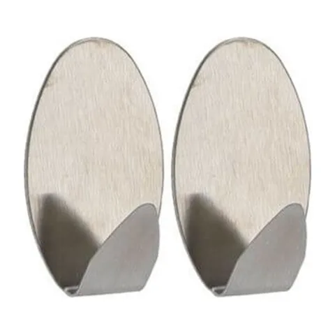 kukice TENDANCE 3.5*2*5.2cm 2/SET metal hrom 9048102
