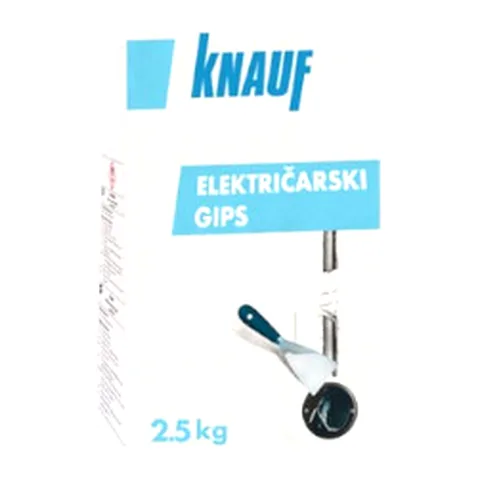 KNAUF ELEKTRIČARSKI GIPS 2,5kg