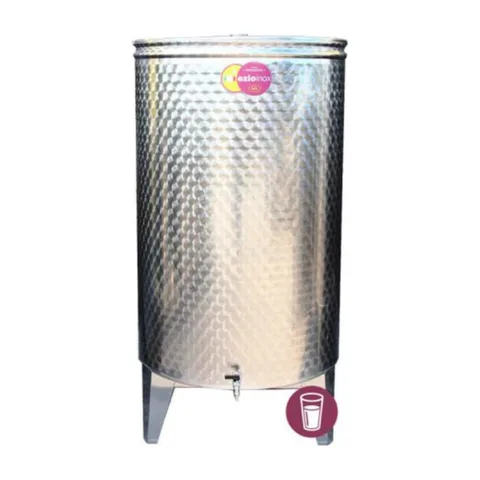 Ezio-inox – Inox bačva 620 l (za rakiju) – sa slavinom – 073177
