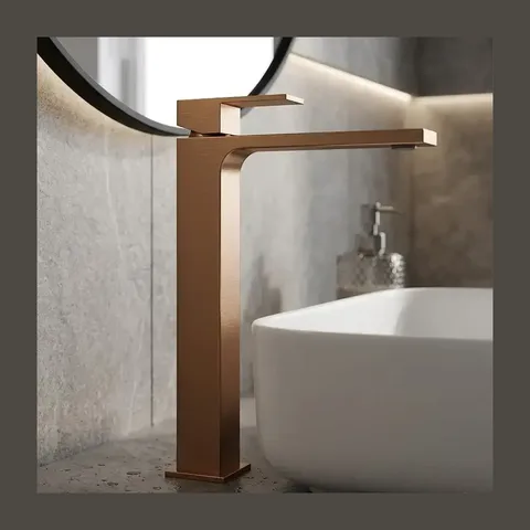 PEŠTAN Fluenta QXL slavina za lavabo visoka bakar (40010770)