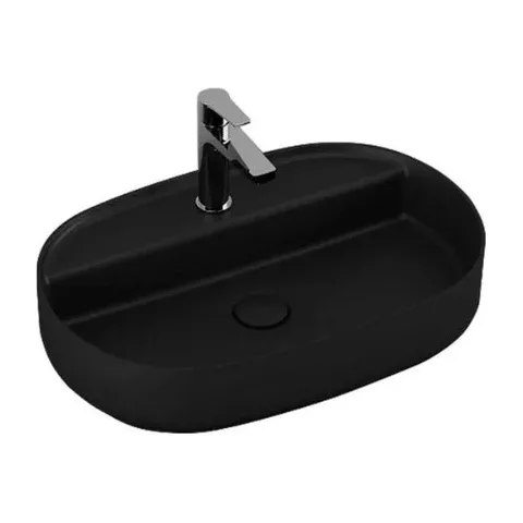 Infinity nadgradni lavabo 60cm matt black