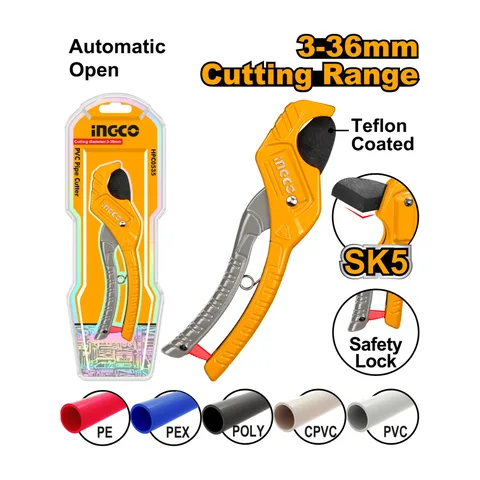 HPC3135 SEKAČ PVC CEVI 3-36mm SUPER INGCO