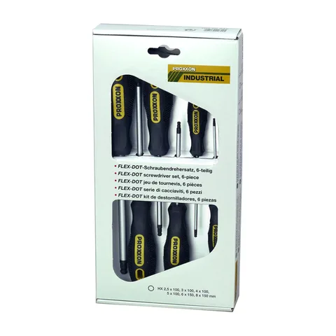 Proxxon – Flex-dot 6-delni set inbus HX odvijača sa kuglicom – P22642