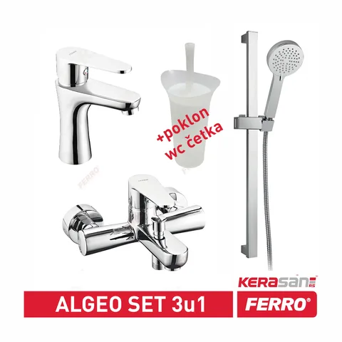 Set slavina za kupatilo linija Algeo 3u1