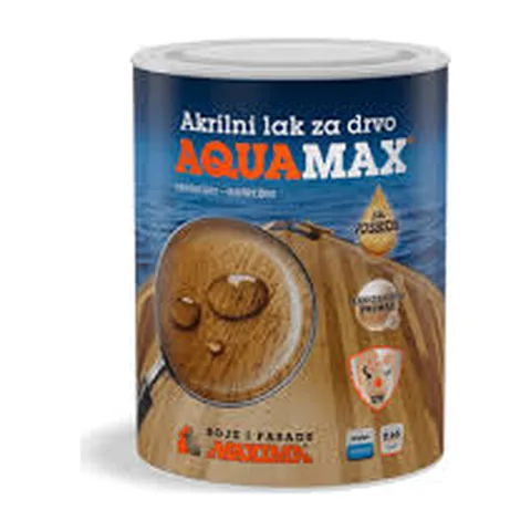Maxima Aquamax,Akrilni lak za drvo transparenti 650 ml