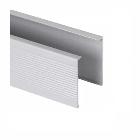 Aluminijumska lajsna-završna nikl mat L-40mm