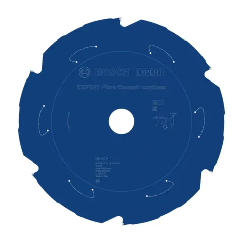 Bosch – EXPERT List kružne testere za vlaknasti cement za akumulatorske alate 250x30x2,2/1,6x6T – 2608902203