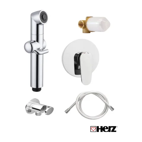 Higijenski Tuš Set Herz Infinity – Hrom