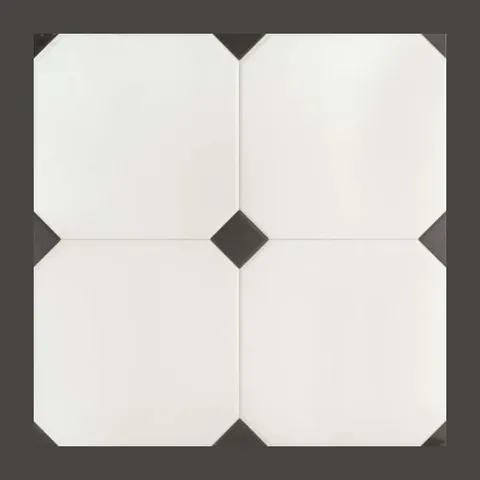PLOČICE BETERA BLACK WHITE RET.58*58