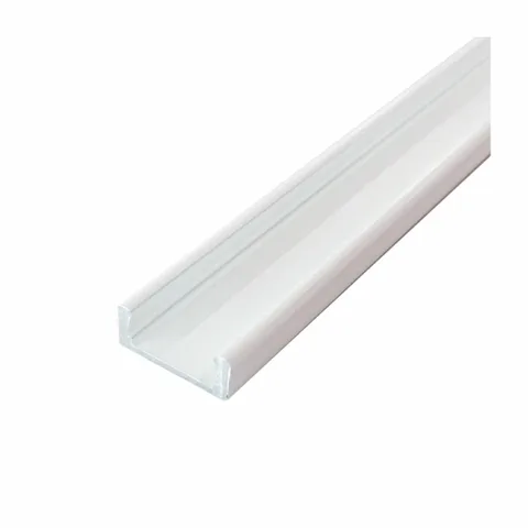 Aluminijumski profil za led 1506 beli-2m nadgradni