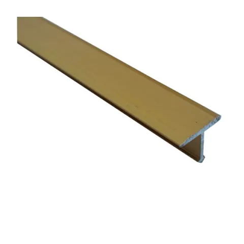 Prelazna T-lajsna 10mm zlatno mat