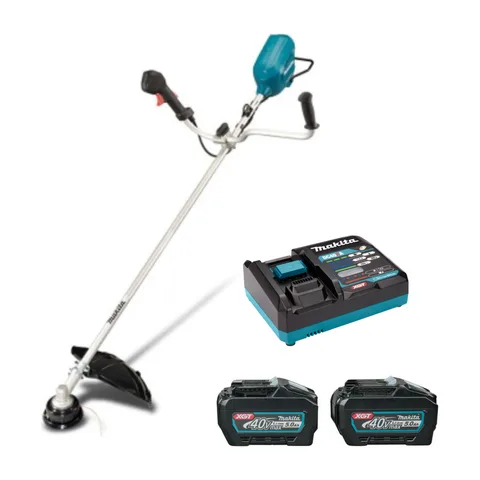 Makita – Aku. kosa UR012GZ + 1911V6-0 ( 2 baterije 40V, 5AH+brzi punjac DC40RA) – XGT073UR012