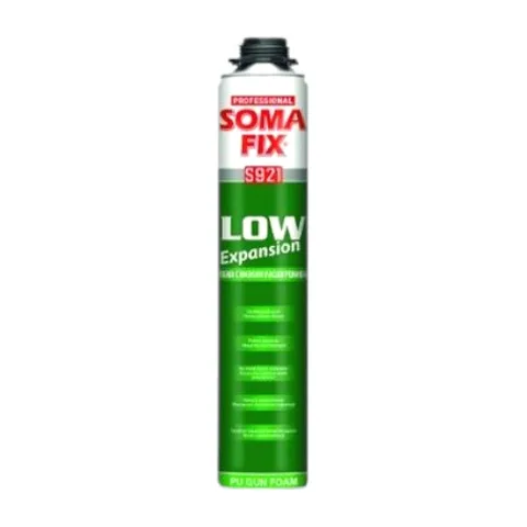 SOMAFIX Pur pena pištoljska S921 low expansion 750ml