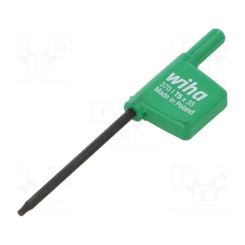 Wiha – Torex sa Zastava Ručkom Torx®, Crni Oksidirani, T5 – W 03724