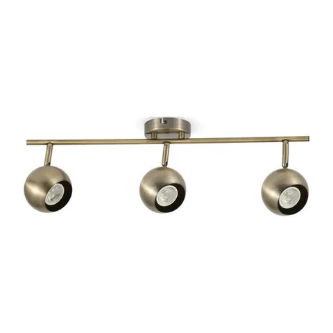 LAMBARIO-3XGU10-MAX7W-NICKELCELING LIGHTING FIXTURE
