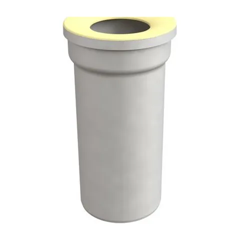 ODVODNA CEV ZA WC ŠOLJU B PRAVA FI 110x255mm