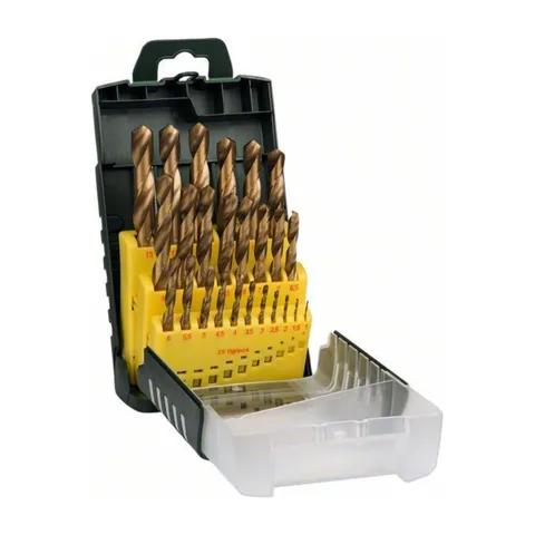 Bosch – Set HSS-TiN burgija za metal, 25 delova – 2607017154