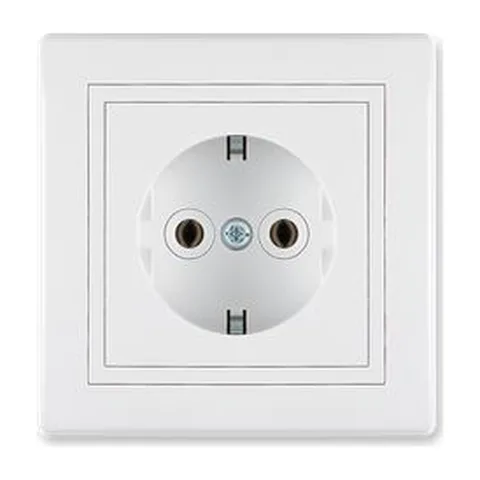 Dvopolna priključnica 16A250V-sa porcelanskim jezgrom