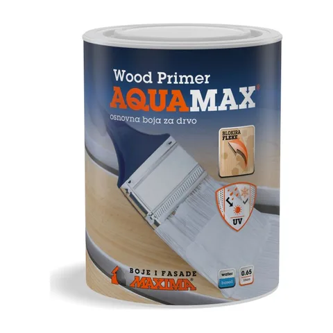 Aquamax Wood primer 0,65l bela