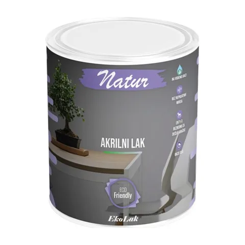 Natur akrilni lak mat 0,75
