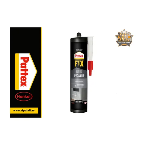PATTEX FIX PVC & ALU – MONTAŽNI LEPAK komadno