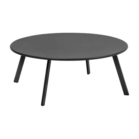 Baštenski stočić Saona D90xH35 metal sivi (210857A)