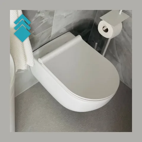 City (rimless) – mat bela konzolna šolja bez wc daske