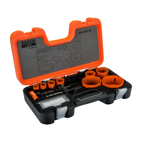 Bahco – Komplet Bimetalnih Sanflex kruna od 16-83mm – 3834-SET-92