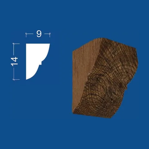 Imitacija drvene konzole KR-02 tamna