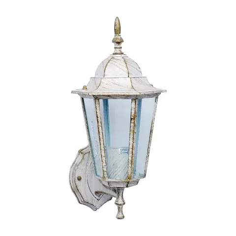 BAŠTENSKA LAMPA M2002-G BELI 1x60W E27