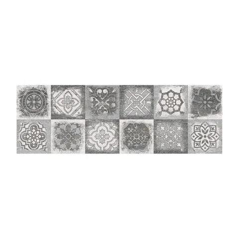 ZP MYSTONE patchwork gris 30*90