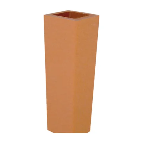 Ventilisani fasadni sistem – keramička rešetka LAMA CUADRADA (Favemanc, Boja: Crvena / Terakota)
