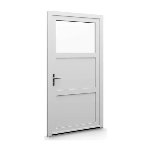 Aluplast sobna PVC vrata sa staklom 90×200