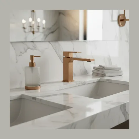 PEŠTAN Fluenta QL slavina za lavabo bakar (40010767)