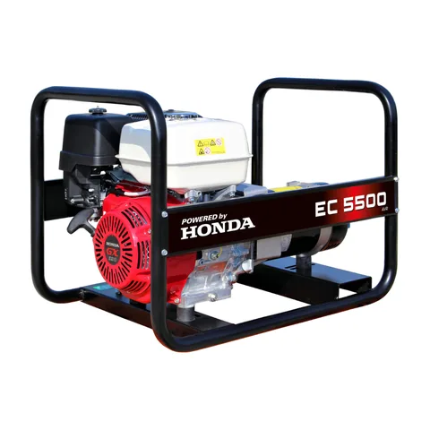 HONDA – Benziski agregat, 4-taktni, 230 V, 5000 W – EC5500 AVR