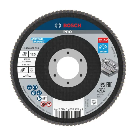 Lamelni brusni disk Bosch Best for Metal