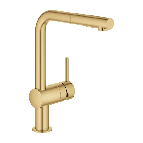 Grohe Minta slavina za sudoperu sa izvlačnim tušem Brushed Cool Sunrise 30274GN0