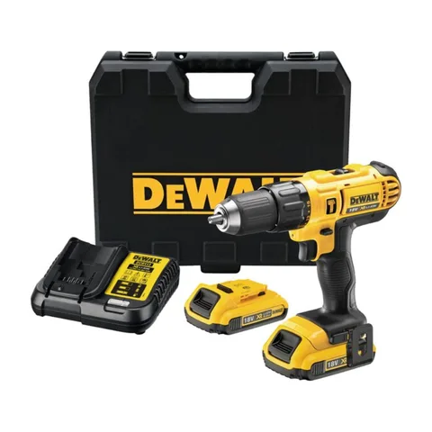 DeWalt Akumulatorska vibraciona bušilica, 18V, 2 x2.0Ah, DCD776D2