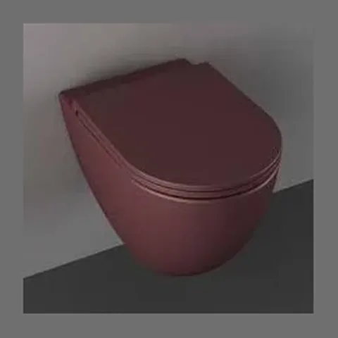 Infinity WC šolja clearrim bordo