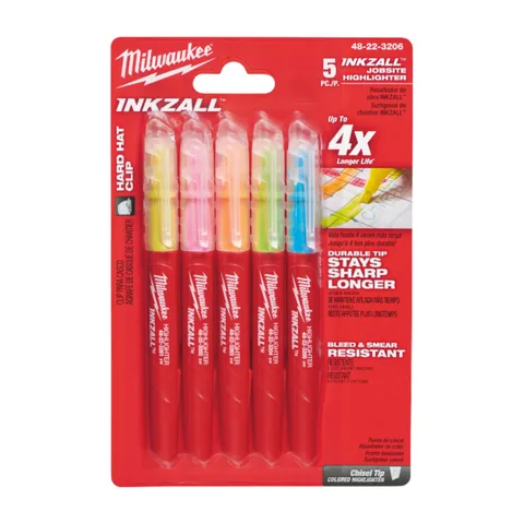 Milwaukee – Inkzall™ markeri u bojama, 5 kom – 48223206
