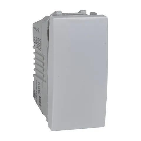 Prekidač obični ,1M,10A,250V,Beli