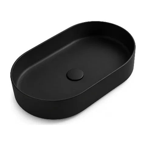 OLYMPIA Nadgradni Lavabo Smash 60×36 – Crni Mat