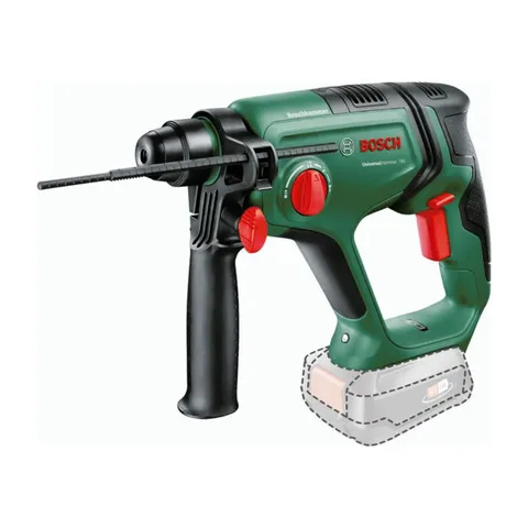 Bosch Akumulatorska rotaciona čekić bušilica UniversalHammer 18V, Solo, 06039D6000