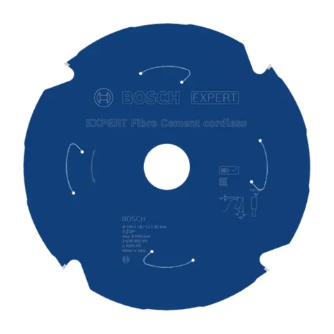 Bosch – EXPERT List kružne testere za vlaknasti cement za akumulatorske alate 165x20x1,8/1,2x4T – 2608902201