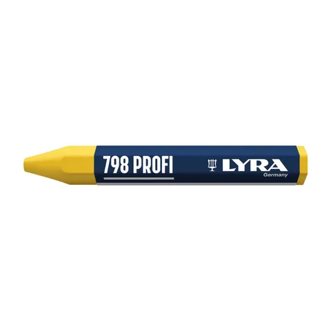 Lyra – Voštana kreda šestougaona žuta prečnika 12mm – LYRA 1177152