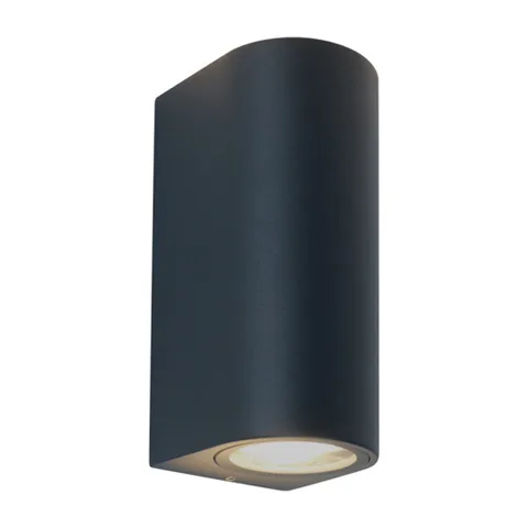 Svetiljka W10402 zidna 2GU10 IP65 tamno siva (250487)